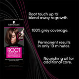 Schwarzkopf Dark Brown Root Retouch Permanent Colour Kit Hair Colourants & Dyes ASDA   