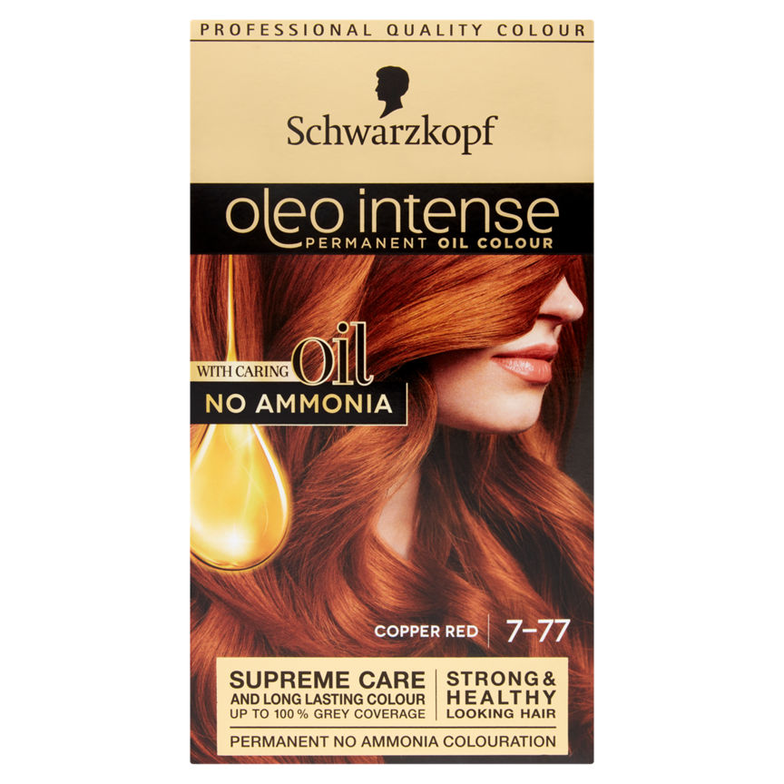 Schwarzkopf Oleo Intense Permanent Oil Colour Copper Red 7-77