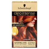 Schwarzkopf Oleo Intense Permanent Oil Colour Copper Red 7-77 Hair Colourants & Dyes ASDA   