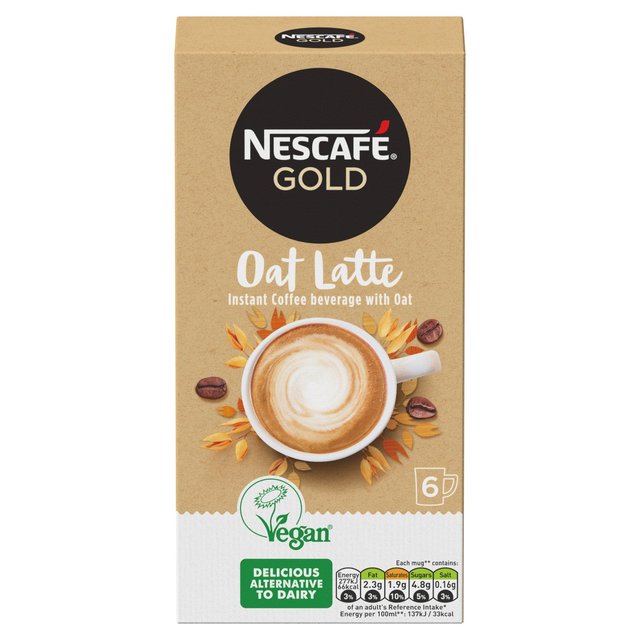 Nescafe Gold Non Dairy Oat Latte Instant Coffee