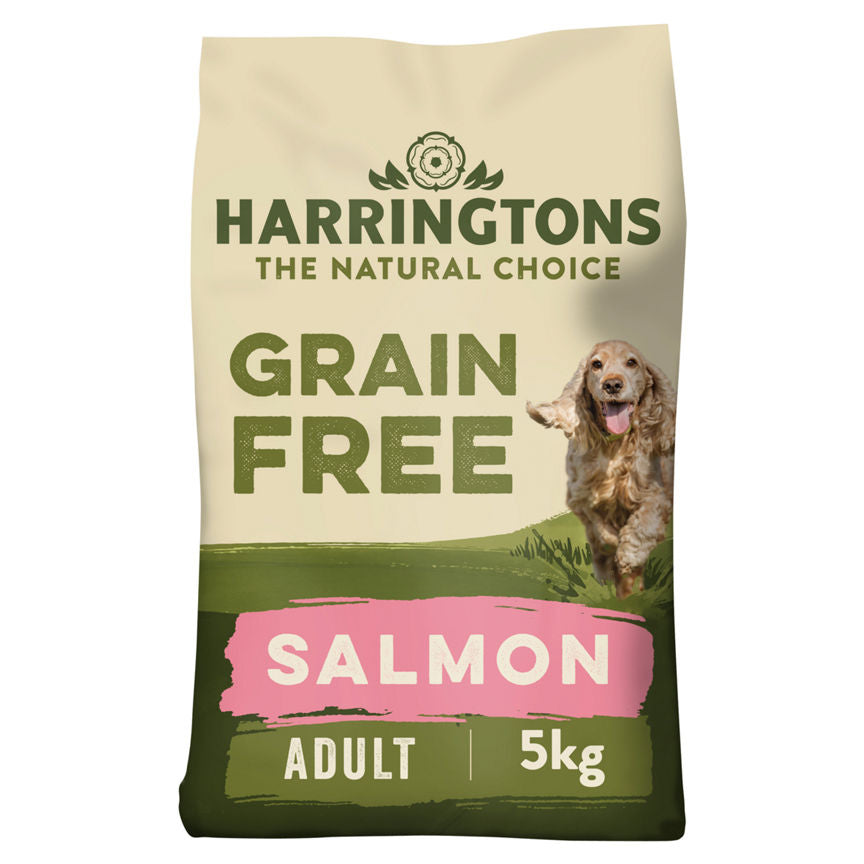 Harringtons Grain Free Salmon, Sweet Potato & Veg Hypoallergenic Dry Adult Dog Food