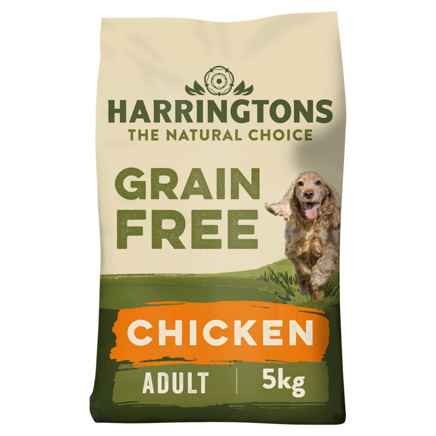 Harringtons Grain Free Dry Dog Food Chicken & Sweet Potato Dog Food & Accessories ASDA   