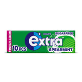 Wrigley's Extra Spearmint Chewing Gum Sugar Free 10 Pieces Snacks & Confectionery ASDA   