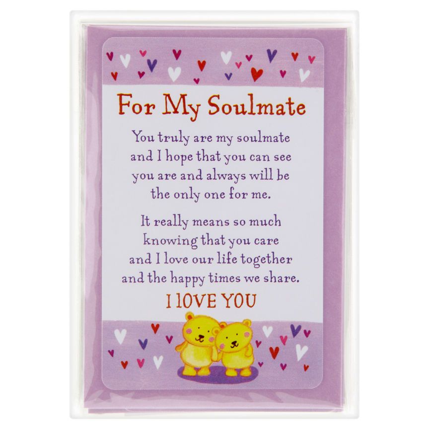 For My Soulmate Keepsake General Household ASDA   