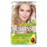 Garnier Nutrisse 9 Light Blonde Permanent Hair Dye GOODS ASDA   