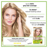 Garnier Nutrisse 9 Light Blonde Permanent Hair Dye GOODS ASDA   