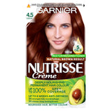 Garnier Nutrisse 4.5 Auburn Red Permanent Hair Dye GOODS ASDA   