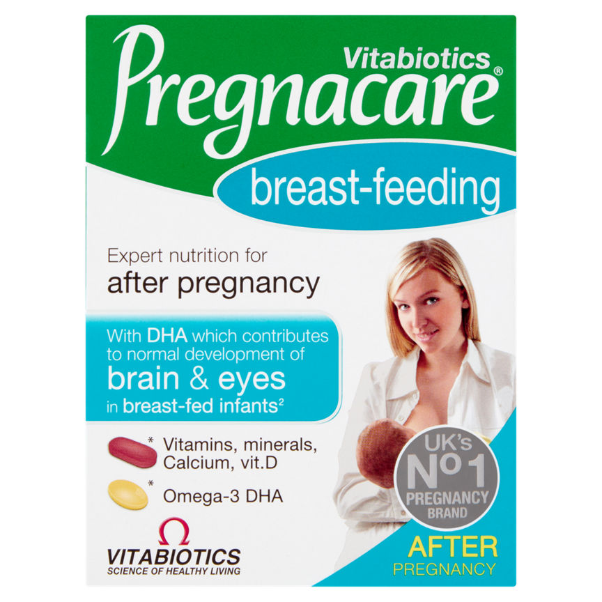 Vitabiotics Pregnacare Breast-Feeding Capsules Vitamins, Minerals & Supplements ASDA   