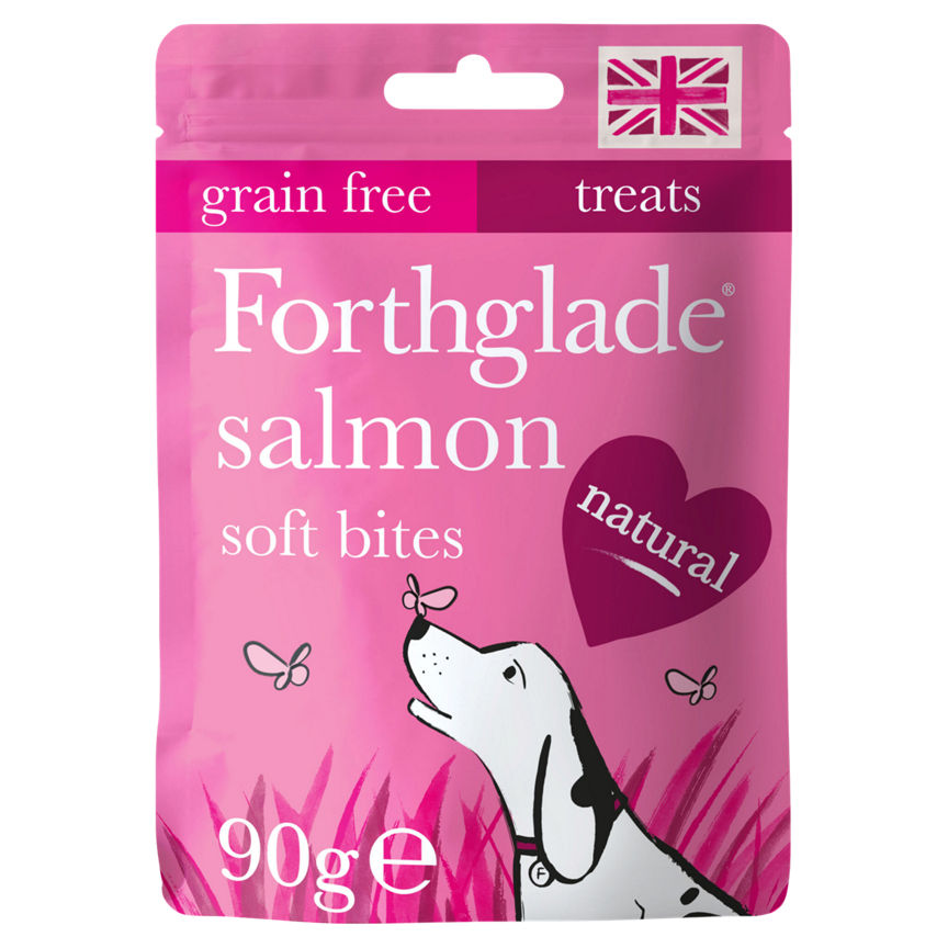 Forthglade Natural Soft Bite Treats with Salmon Dog Food & Accessories ASDA   