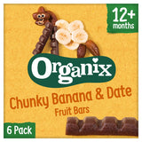 Organix Goodies Chunky Banana & Date Fruit Bars 12+ Months Baby Food ASDA   