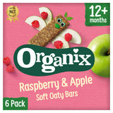 Organix Raspberry & Apple Organic Soft Oat Snack Bars Multipack 6x30g Baby Food ASDA   