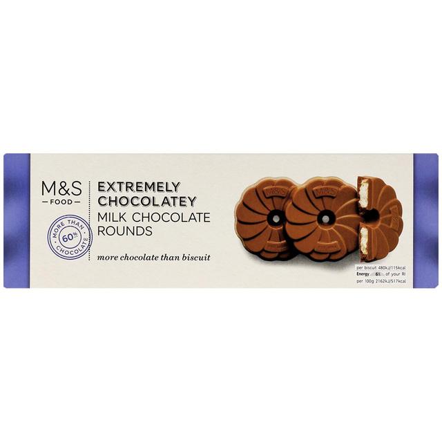 M&S Extremely Chocolatey Milk Chocolate Rounds