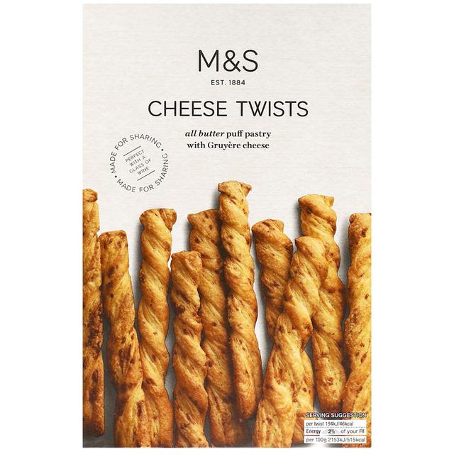 M&S All Butter Cheese Twists GOODS M&S Default Title  