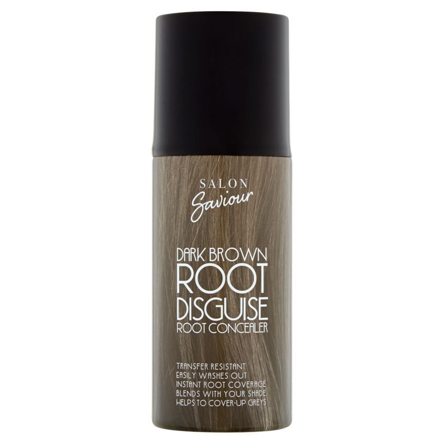 Salon Saviour Dark Brown Root Disguise Root Concealer Hair Colourants & Dyes ASDA   