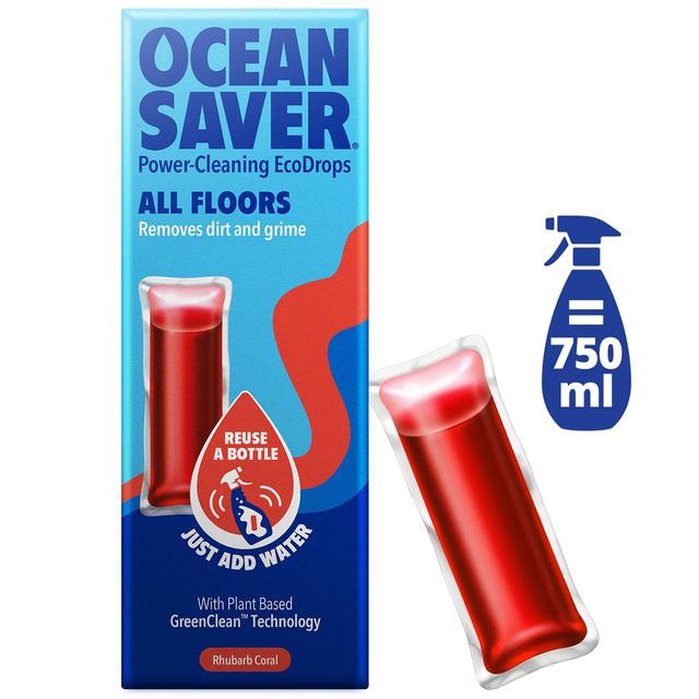 OceanSaver All Purpose Floor EcoDrop, Rhubarb Coral Accessories & Cleaning M&S   