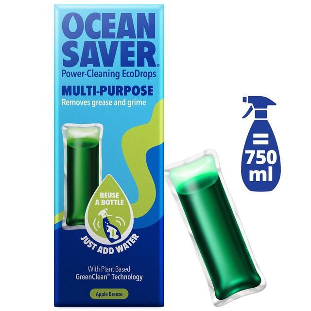 OceanSaver Multipurpose Cleaner EcoDrop, Apple Breeze