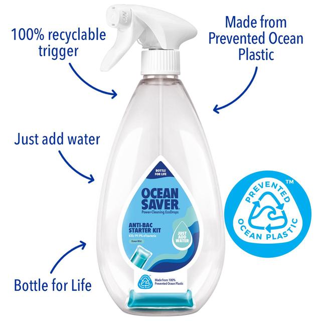 OceanSaver Starter Bottle Anti-Bac