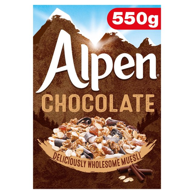 Alpen Muesli Chocolate 550g GOODS M&S Default Title  