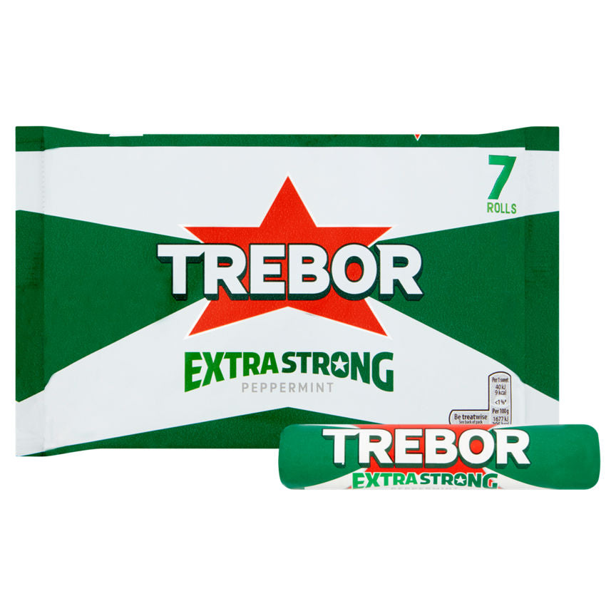 Trebor Extra Strong Peppermint Mints Rolls GOODS ASDA   