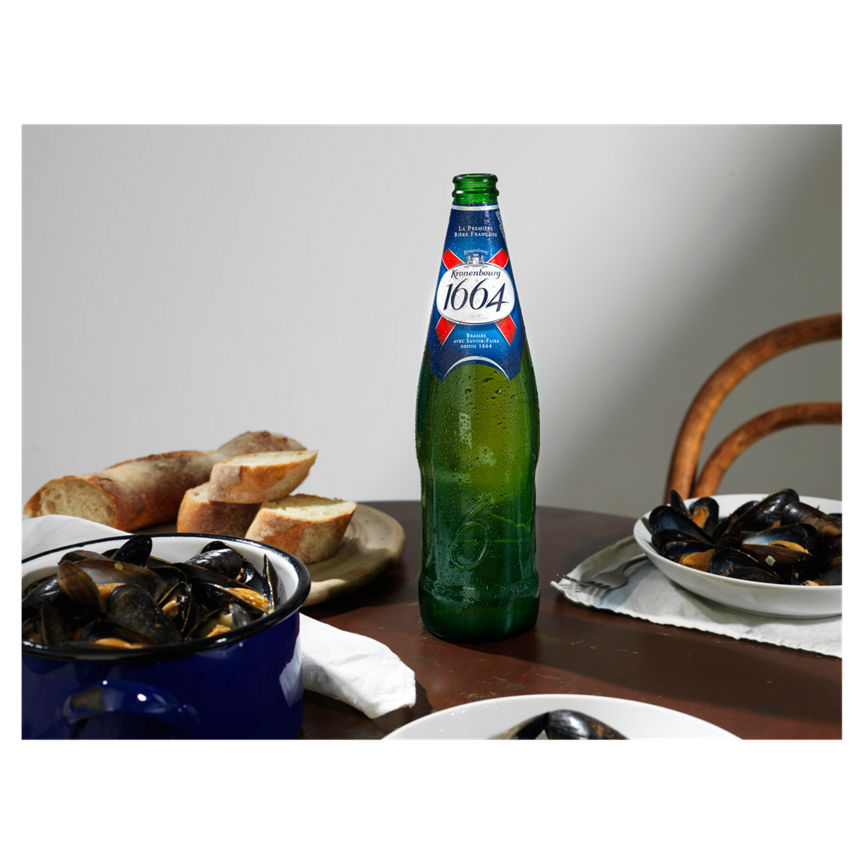 Kronenbourg 1664 Lager Beer Bottle