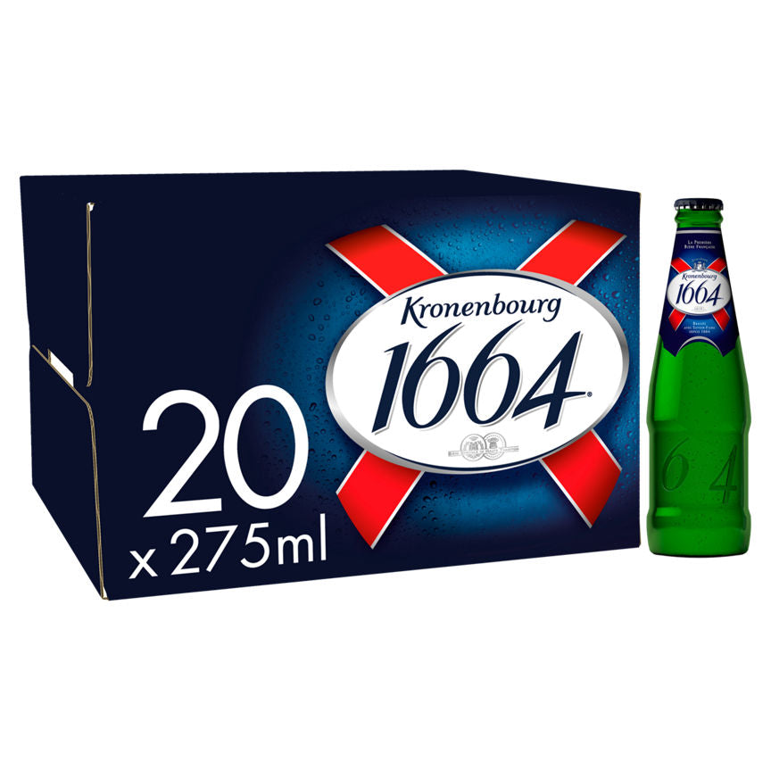 Kronenbourg 1664 Lager Beer Bottles Beer & Cider ASDA   