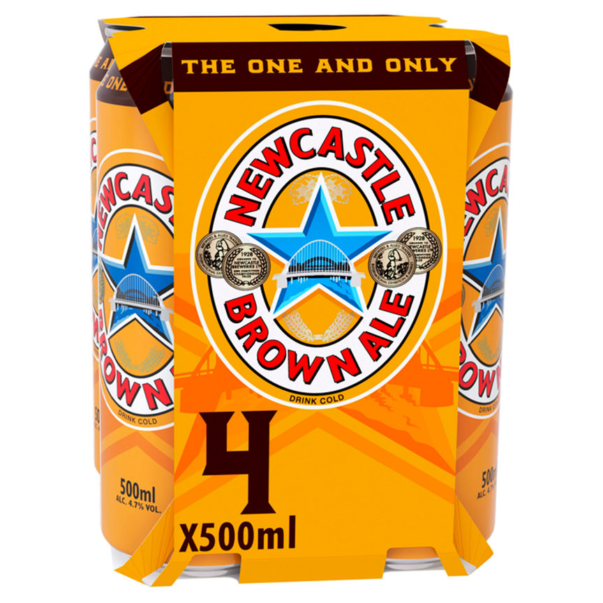 Newcastle Brown Brown Ale 4x Cans