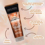 John Frieda Brilliant Brunette Colour Protecting Moisturising Shampoo Haircare & Styling ASDA   