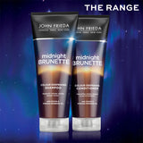 John Frieda Midnight Brunette Colour Deepening Shampoo Haircare & Styling ASDA   