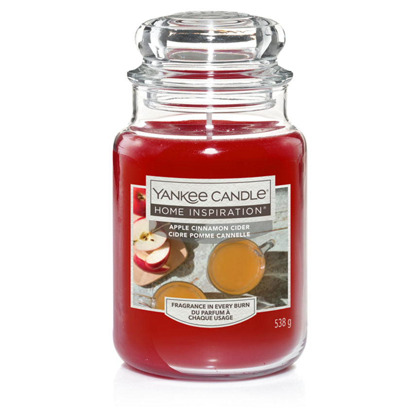 Yankee Candle Home Inspiration Apple Cinnamon Cider Large Jar