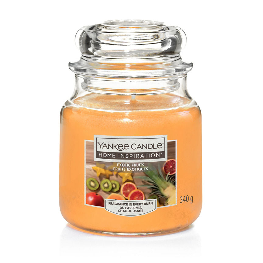 Yankee Candle Home Inspiration Exotic Fruits Medium Jar General Household ASDA   