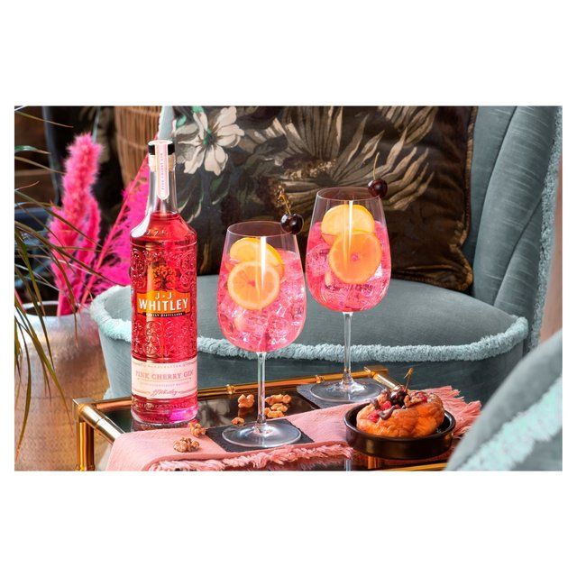 JJ Whitley Pink Cherry Gin BEER, WINE & SPIRITS M&S   