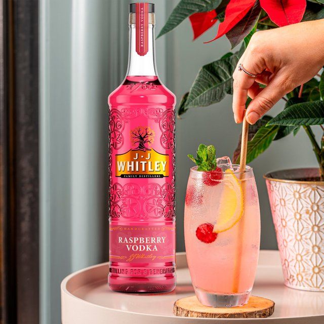 JJ Whitley Raspberry Vodka Liqueurs and Spirits M&S   