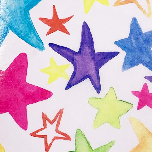 Painted Stars Tissue Paper