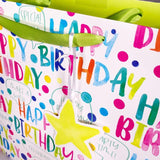 Happy Birthday Gift Bag, 28cm Miscellaneous M&S   