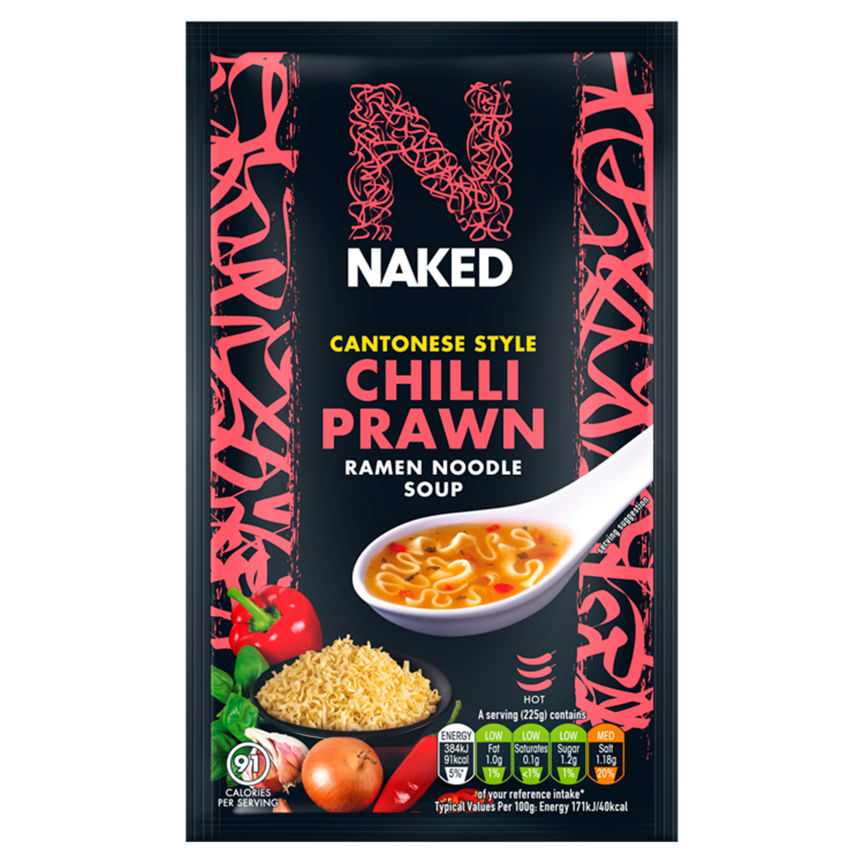 Naked Soup Cantonese Style Chilli Prawn GOODS ASDA   