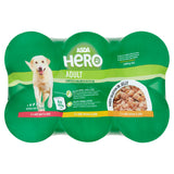 ASDA Hero with Meaty Chunks in Jelly Adult Dog Food Tins Dog Food & Accessories ASDA   