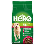 ASDA Hero Complete Beef & Vegetables Dry Adult Dog Food Dog Food & Accessories ASDA   