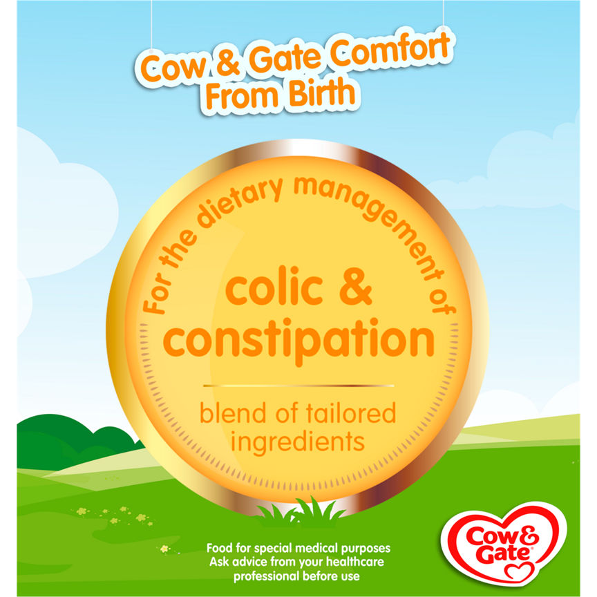Cow & Gate 1 Comfort Milk Powder Formula From Birth Baby Milk ASDA   