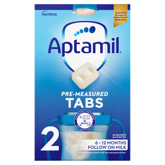 Aptamil 2 Follow On Milk 6-12 Months 24 Pack Baby Milk ASDA   