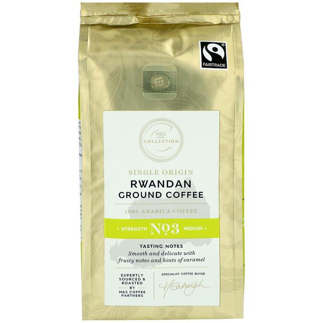 M&S Fairtrade Rwandan Ground Coffee FOOD CUPBOARD M&S Default Title  