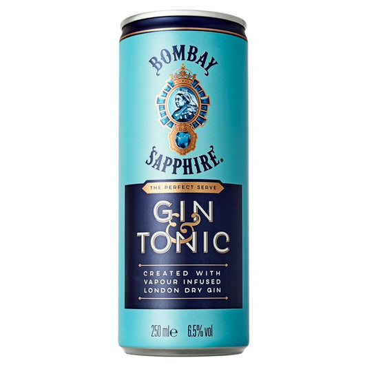 Bombay Sapphire Gin & Tonic GOODS M&S Default Title  