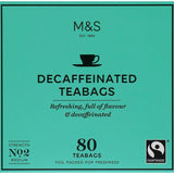 M&S Fairtrade Decaffeinated Teabags Fairtrade M&S   