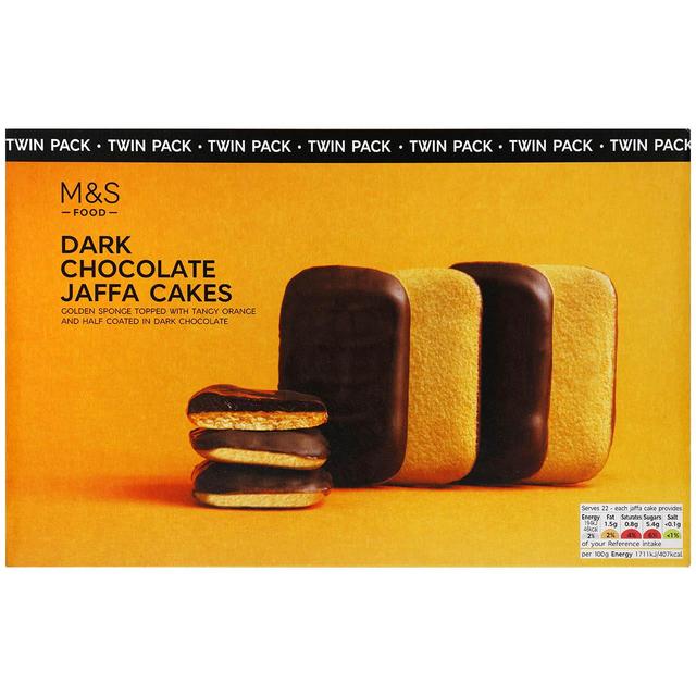 M&S Dark Chocolate Jaffa Cakes Twin pack Miscellaneous M&S   