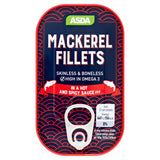 ASDA Mackerel Fillets in Hot & Spicy Sauce Canned & Packaged Food ASDA   