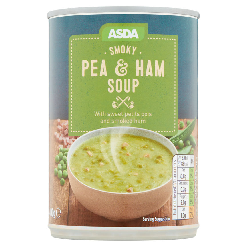 ASDA Classic Pea & Ham Soup Canned & Packaged Food ASDA   