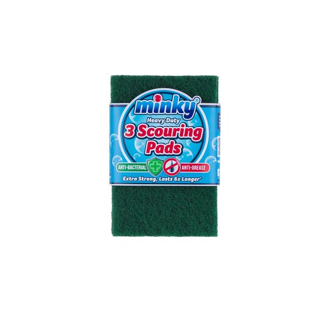 Minky Heavy Duty Flat Scouring Pads HOME, GARDEN & OUTDOOR M&S   