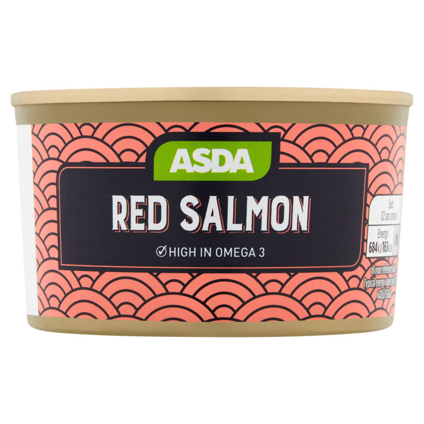 ASDA Red Salmon Canned & Packaged Food ASDA   