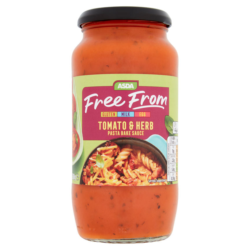 ASDA Free From Tomato & Herb Pasta Bake Sauce - McGrocer