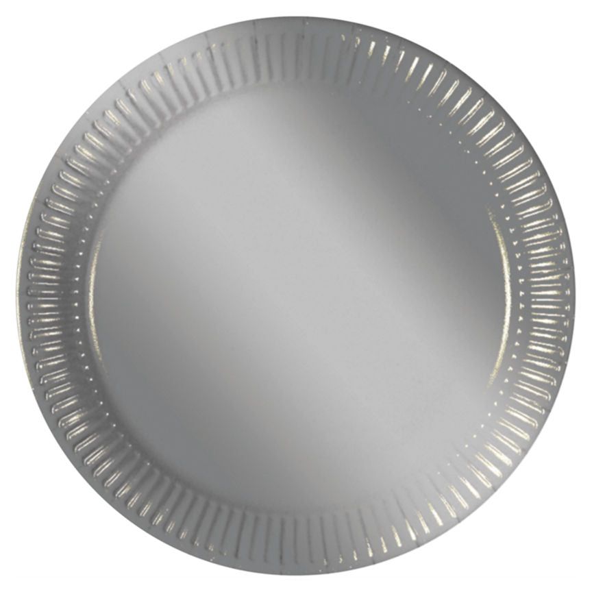 George Home Silver Paper Plates