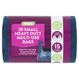 ASDA Multi-Use Bags Heavy Duty 15 Litres Accessories & Cleaning ASDA   